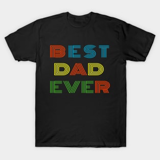 Best Dad Ever Vintage T-Shirt